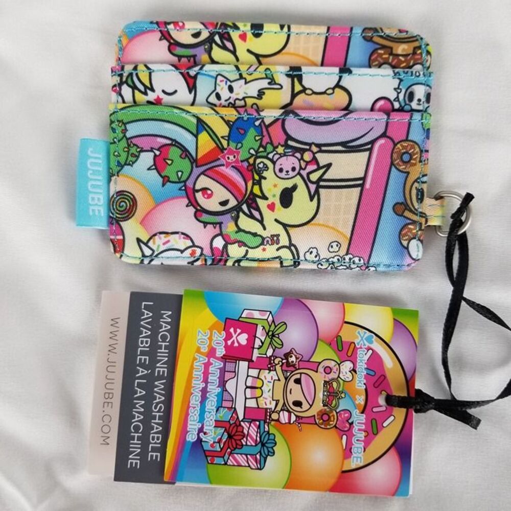 JuJuBe Tokidoki 20th Be Charged Cardholder Wallet Card Case Toki Anniversary A